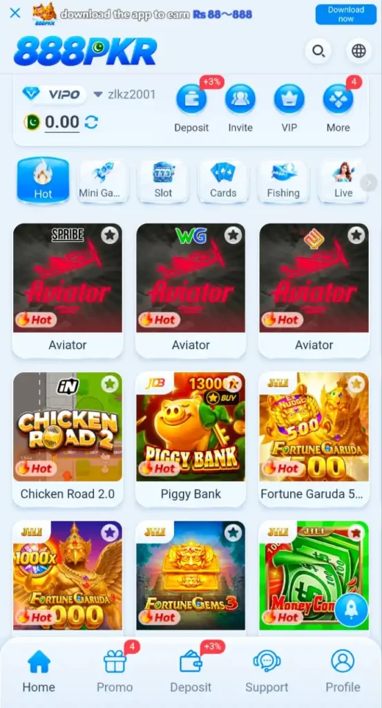 888pkr Game Download